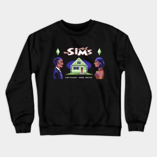 Sims Commodore 64 Mockup Crewneck Sweatshirt